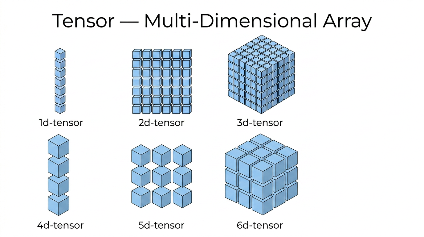 A multi dimensional tensor of stacked CIU embeddings.